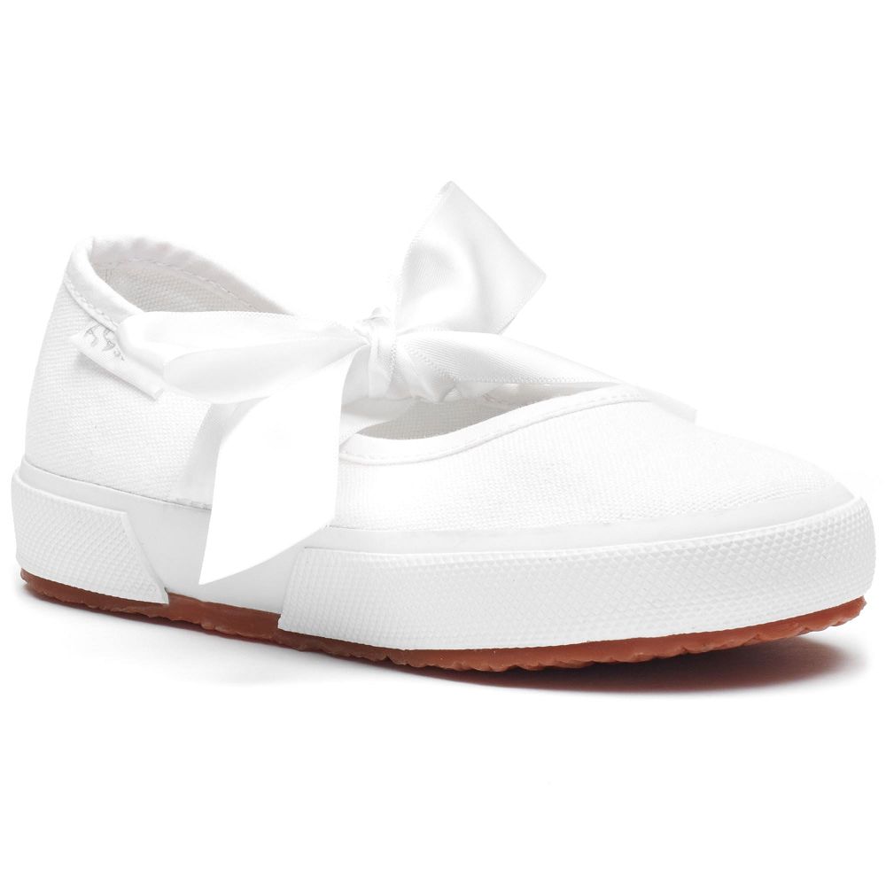 Superga 2257 White Sneakers - Kids Sneakers USA | US5962843